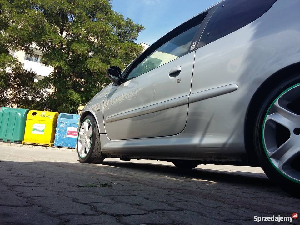 Peugeot 206 GT 20 Grand Turismo Lpg srebrny