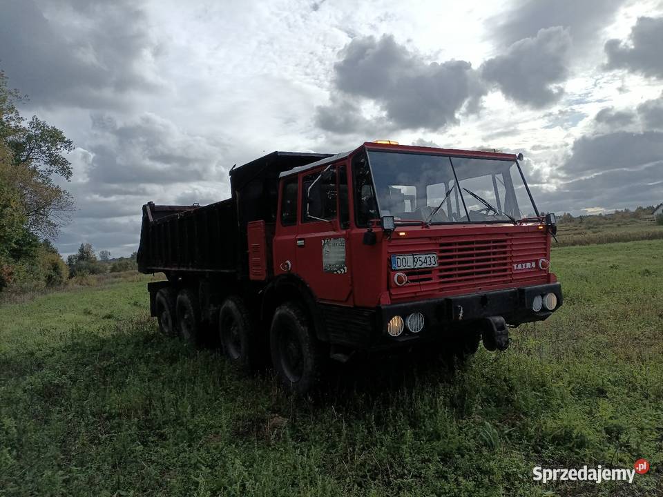 Tatra 813 Kolos wywrotka 8x8 specjalny dolnośląskie Międzybórz