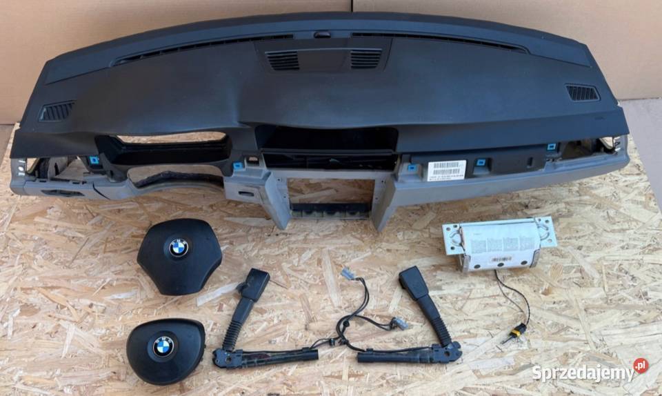 BMW E90 E91 AIRBAG KONSOLA PASY DESKA POD NAVI Kłodzko
