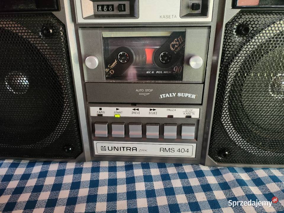 Radiomagnetofon UNITRA RMS 404 Zduńska Wola