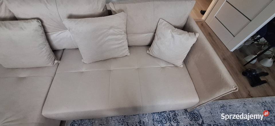 Kanapa narożnik z funkcją spania