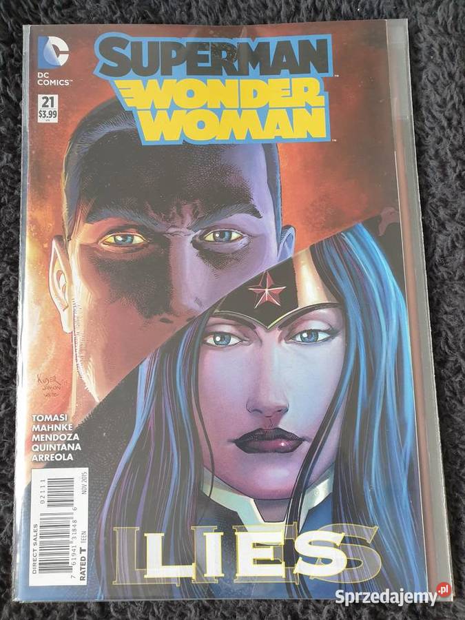 Superman Wonder Woman Dark Truth 4 komiksy DC