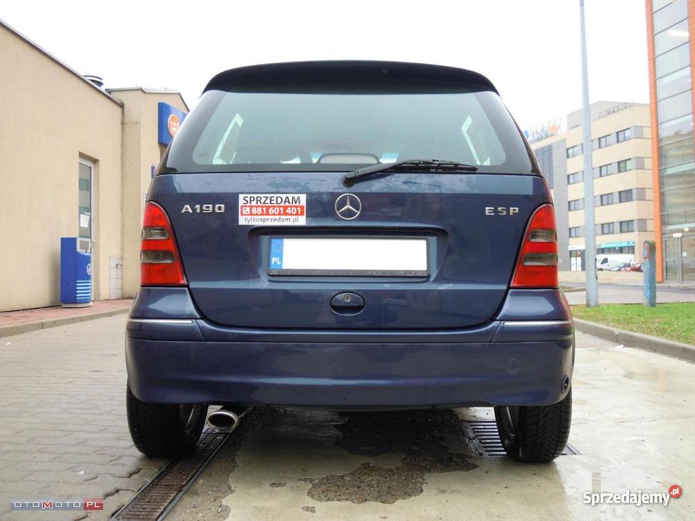 MERCEDESBENZ A 190 19 LPG TYLKOSPRZEDAM