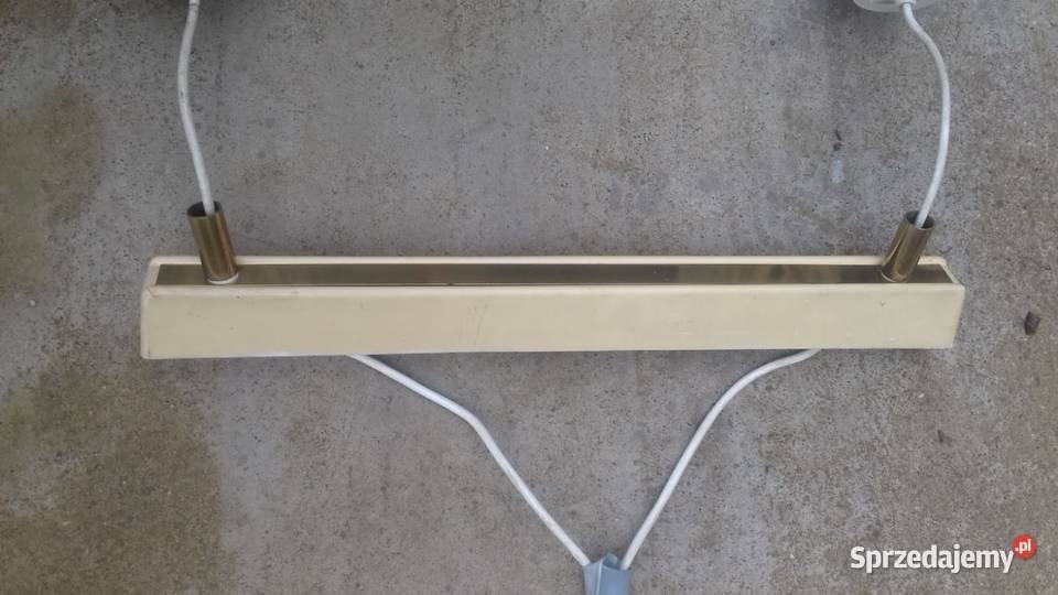 Retro lampa wiszaca z lat 70 tych Czechoslowacja Lubań