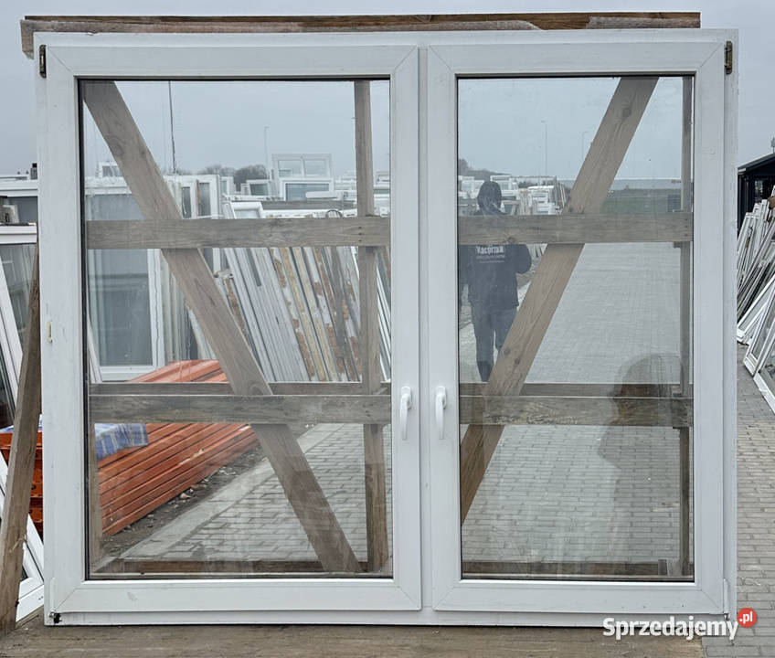 OKNA KacprzaK 204X162 OKNO Używane Plastikowe Okna ścienne Dom i Ogród lubelskie Lublin