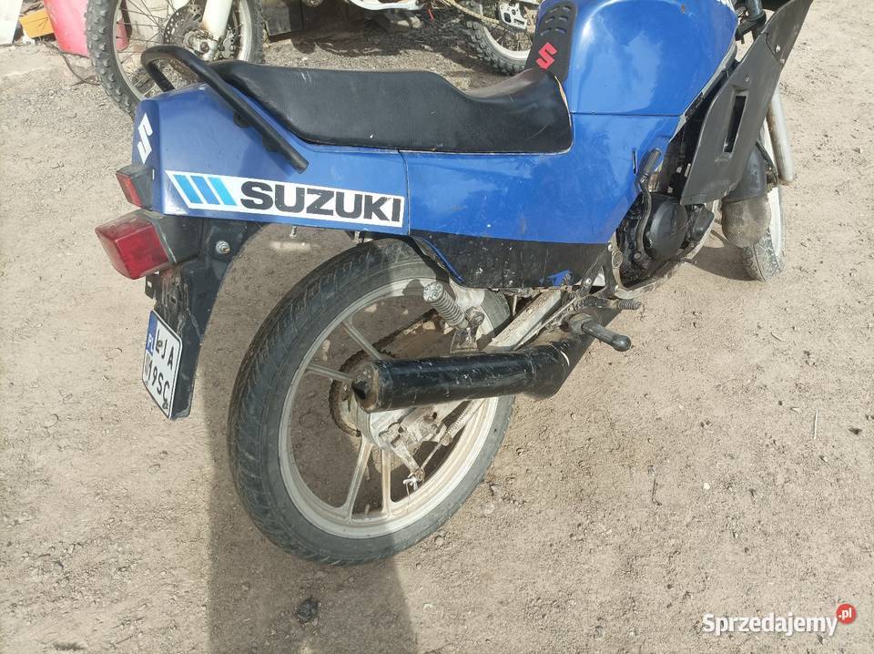 Suzuki rg 80 zarejestrowane na 50cc Am Chmiel Pierwszy