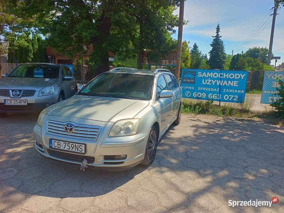 Toyota Avensis 2006 22 diesel 100 sprawna kujawsko-pomorskie Bydgoszcz