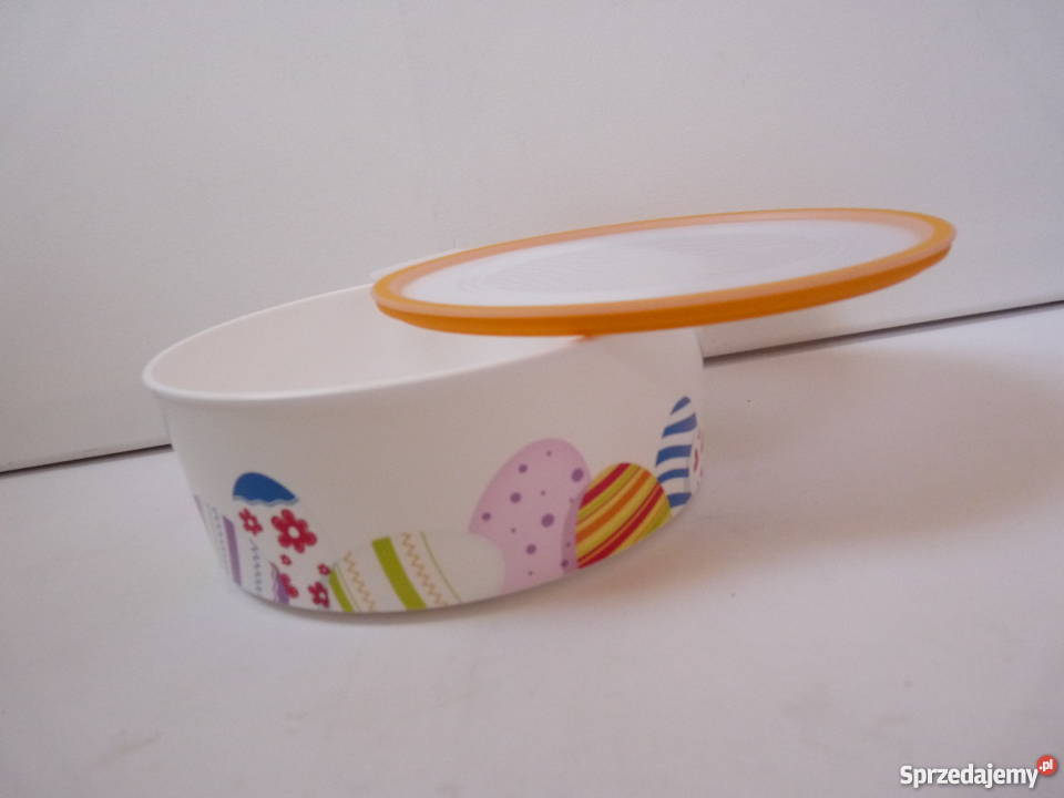 Tupperware bazyl okrągłymotyw świąteczny Chęciny