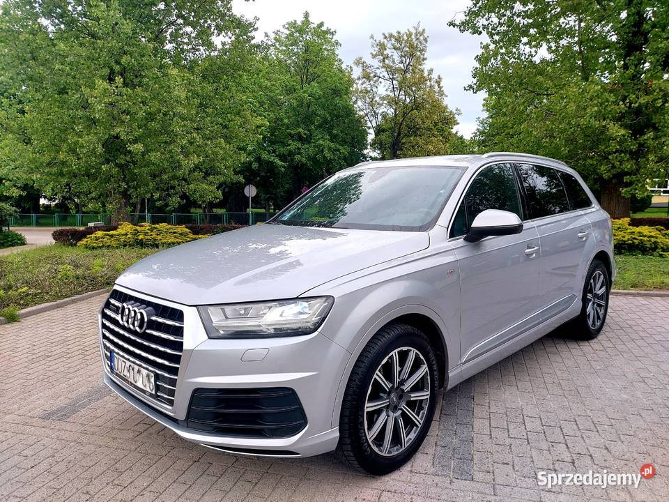 Audi Q7 S Line Quattro Salon Piękny Rejestracja