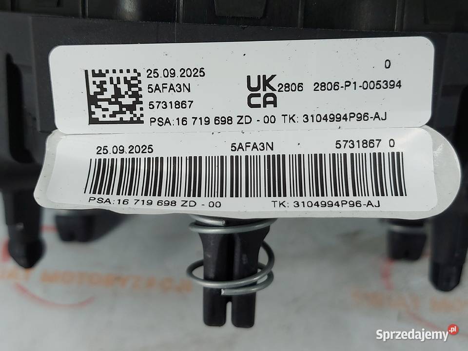 CITROEN DS3 12r poduszka AIRBAG Kielce