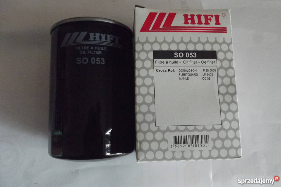 Filtr oleju SO 053 CLAAS FENDT STEYR VOLVO Parczew sprzedam