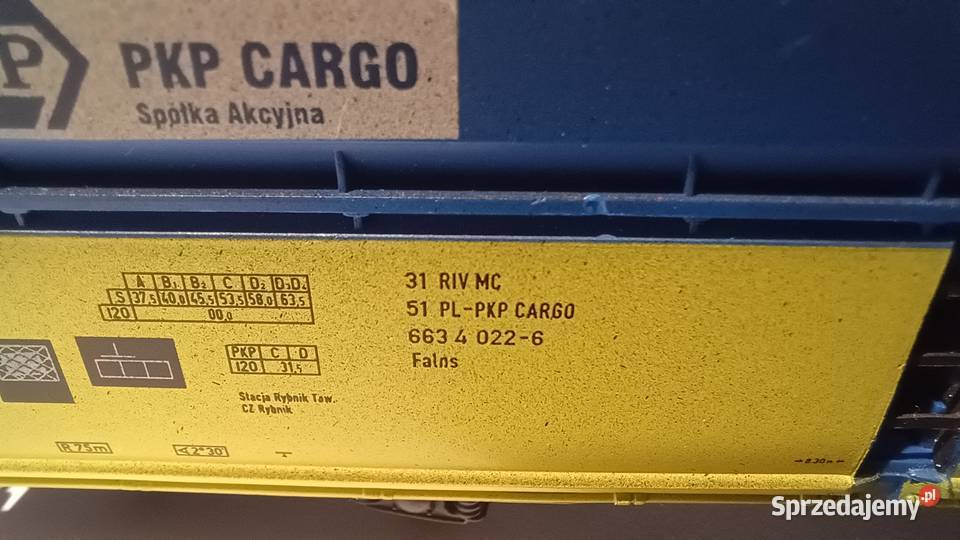Falns H0 PKP Cargo krótkie sprzęgi Niemce