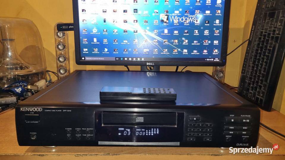 Odtwarzacz Kenwood DPF3010 DRIVE z pilotem Warta sprzedam