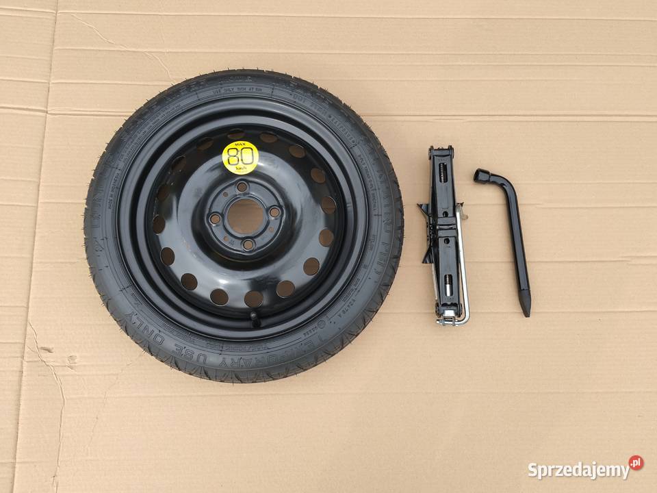 KOŁO DOJAZDOWE DOJAZDÓWKA 15 NISSAN NOTE ZESTAW Miejska Górka