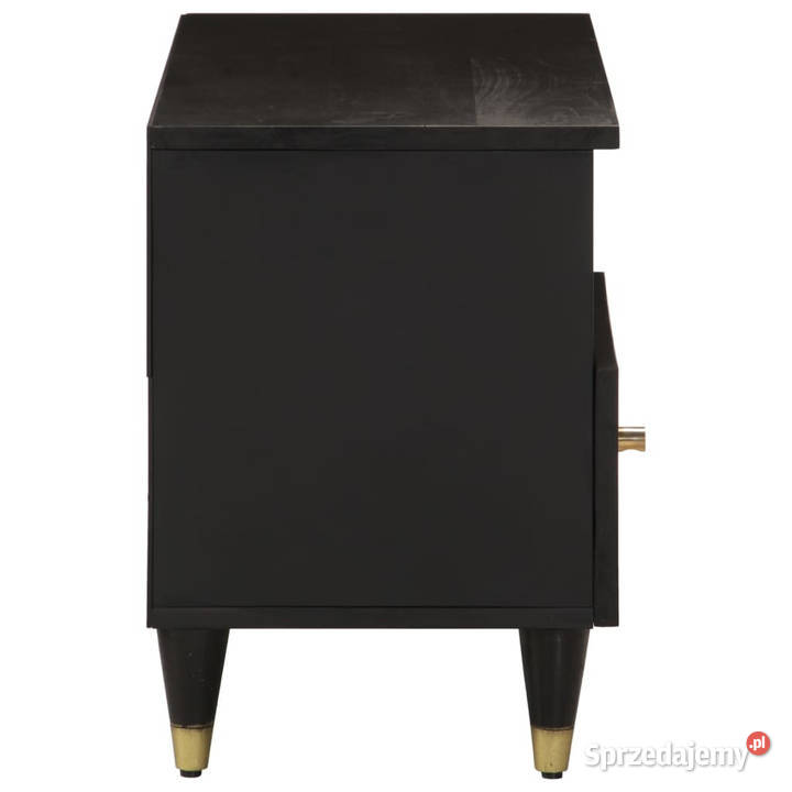Szafka pod telewizor 80x33x46 lite drewno mango Pozostałe