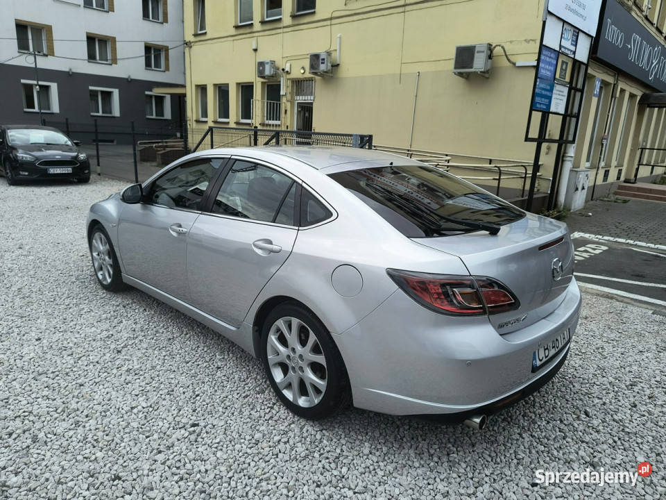 Mazda 6 ALU 18 skóra inst LPG 12 lat 1 światła przeciwmgielne Bydgoszcz