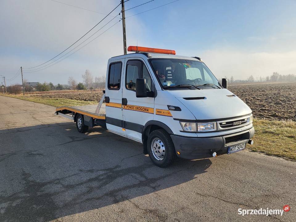 Iveco 35s14 30LPT Rozstaw 41 m Klima Rama Laweta