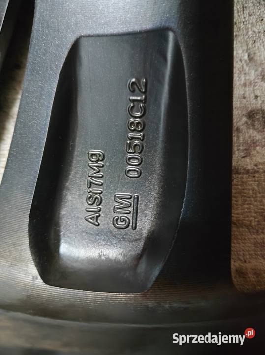 Felgi GM Opel 17 ET42 J7 5x108 czarne Giżycko