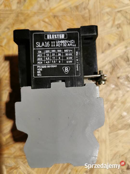 Sprzedam styczniki SLA 16II 32A 24V 50Hz Pozostałe dolnośląskie Kiełczów