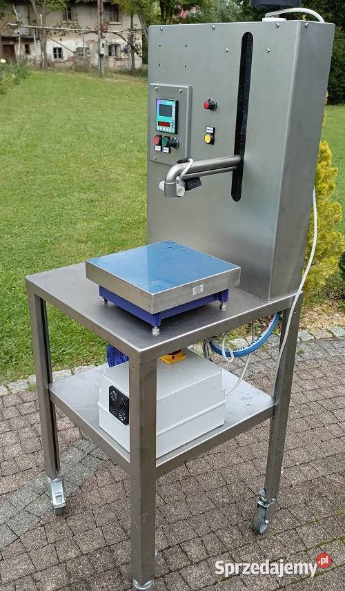 Nalewarka półautomat do soków oleju miodu Pławna Dolna