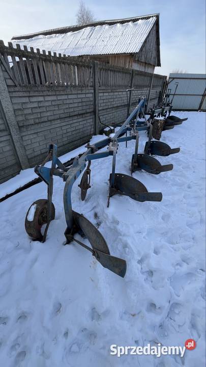 Pług 4 skibowy Rabewerk Rabe świętokrzyskie Piotrów-Gułaczów