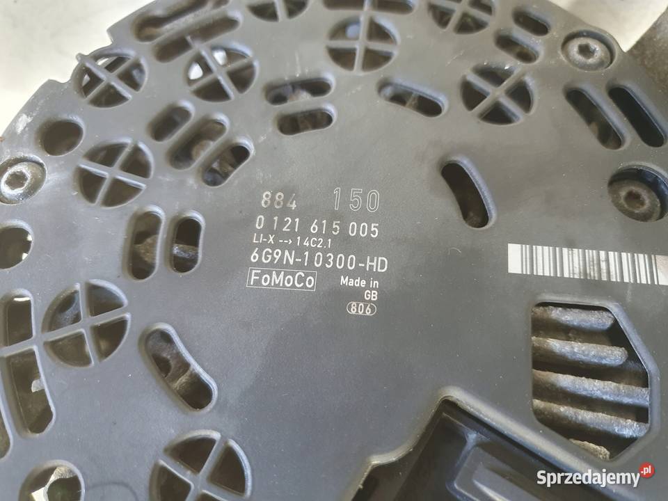 ALTERNATOR Volvo S80 II V70 III 24 D5 0121615005 Części samochodowe Chełm