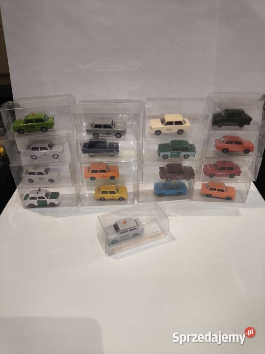 Modele Trabant Łada SES skala 187 H0 Modelarstwo dolnośląskie Wrocław