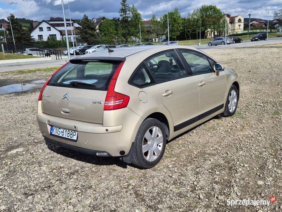 Citroen C4 16 benzyna z gazem automat Łącko sprzedam