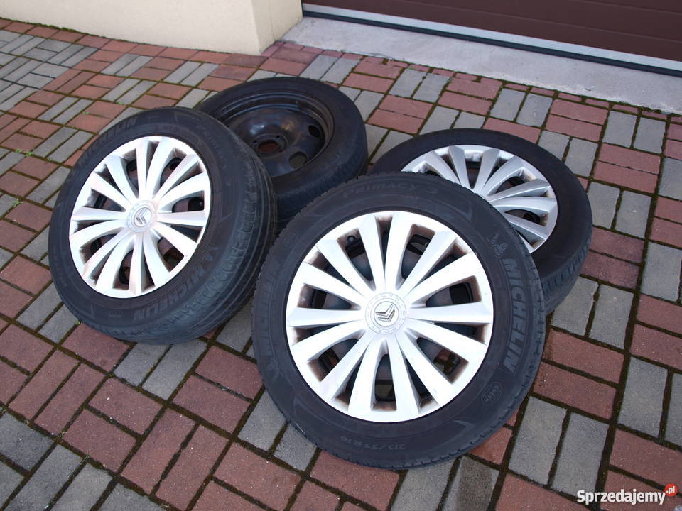 Citroen koła 16 z oponami letnimi 2155516