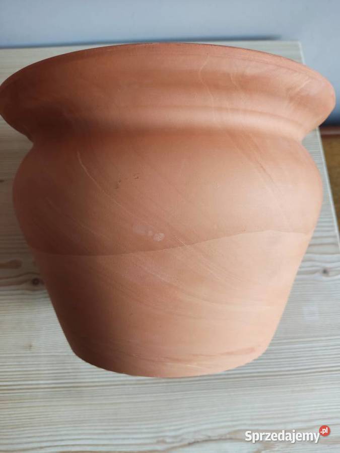 Donica doniczka terakota fi 245 Nowa