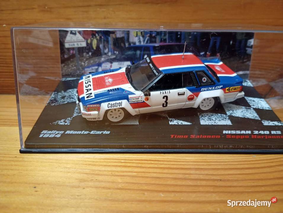 NISSAN 240 RS Rally cars kolekcja rajdowe model Warszawa