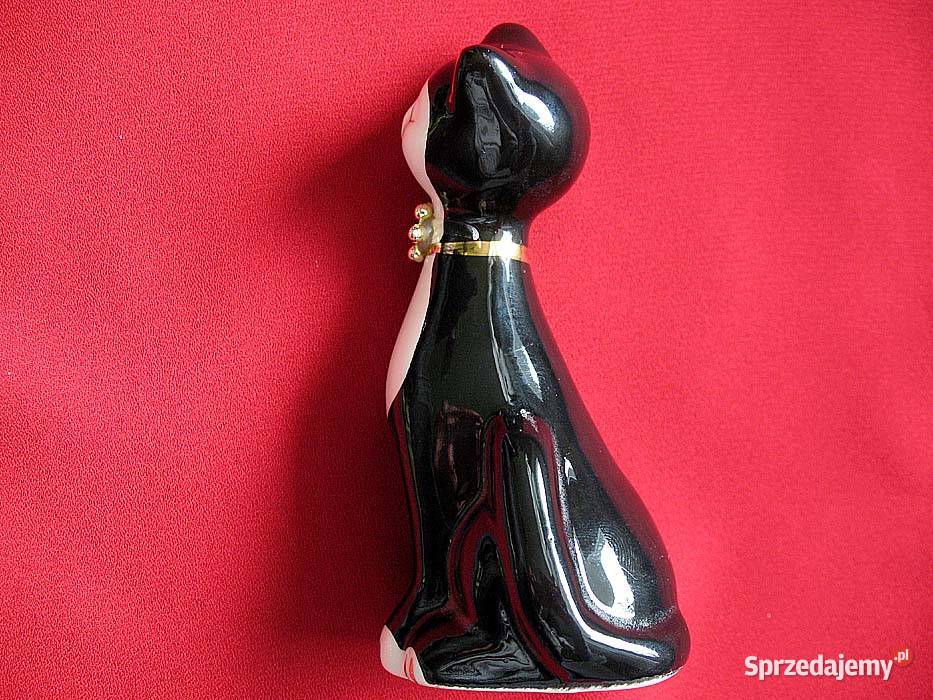 Kot Powabna koteczka figurka porcelana 10 x 45 x wielokolorowy Siedlce sprzedam