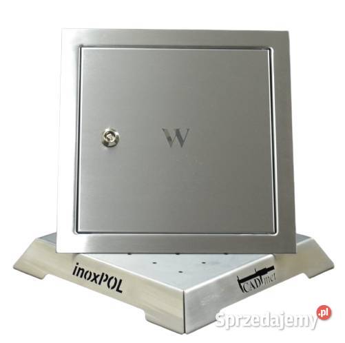 Drzwi rewizyjne zaworu wody 300x300 INOX W Bochnia