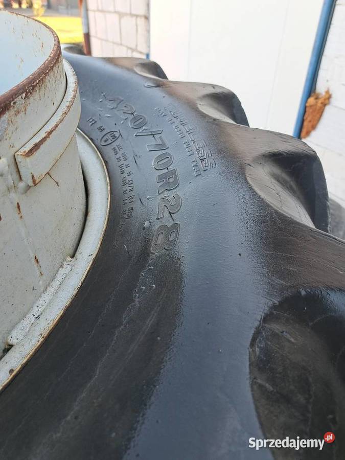 Koła bliźniacze komplet R28 i R38 Piecewo