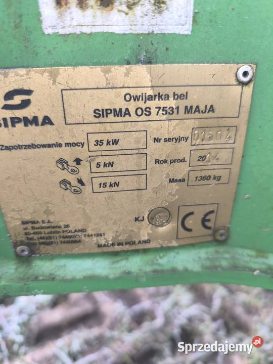 Sprzedam Owijarka do bel Burszewo