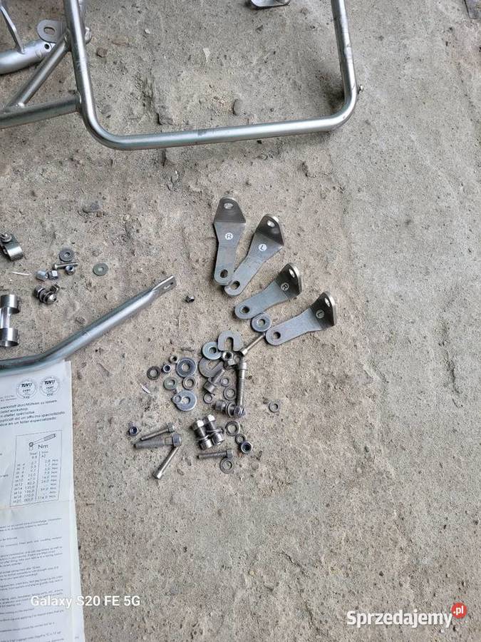 Gmole i stelaże Turatech do bmw gs 1200 podkarpackie Sanok sprzedam