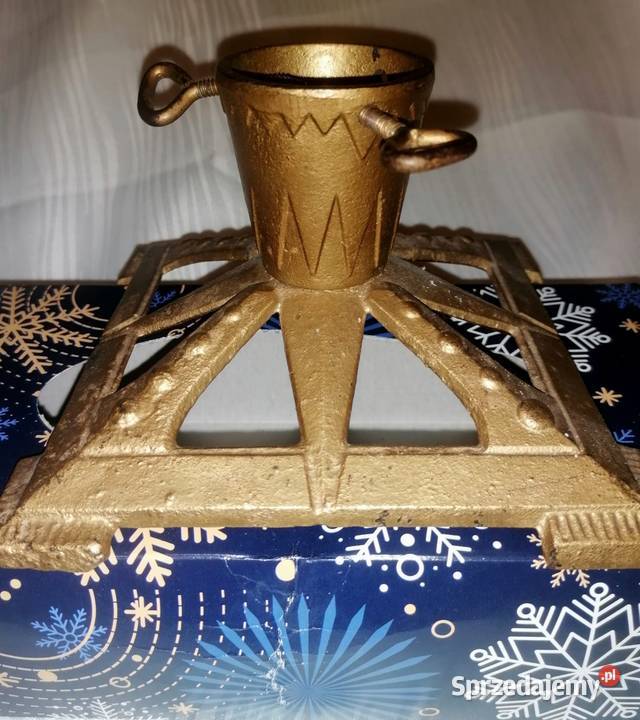 Stojak na choinkę żeliwny Zabrze