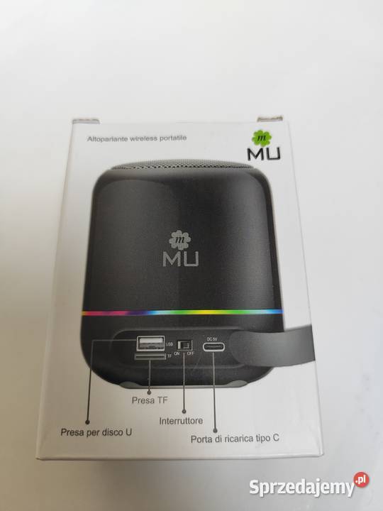 Głośnik Przenośny Bluetooth 5W SS532 Czarny BASS Stalowa Wola