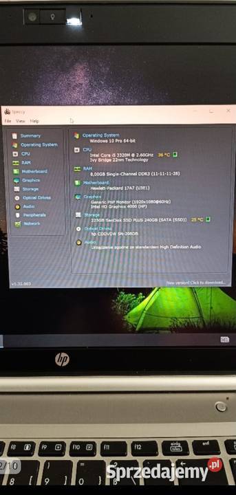 Laptop gamingowy biznesowy do pracy rozrywki HP Myscowa sprzedam