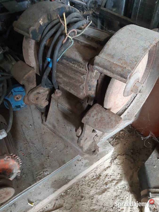 Szlifierka stołową duza z prl Nadarzyn