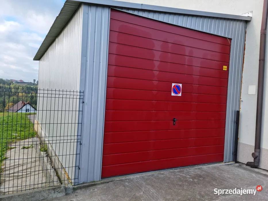Jednospadowy Garaż Blaszany Altana na Samochód Mława