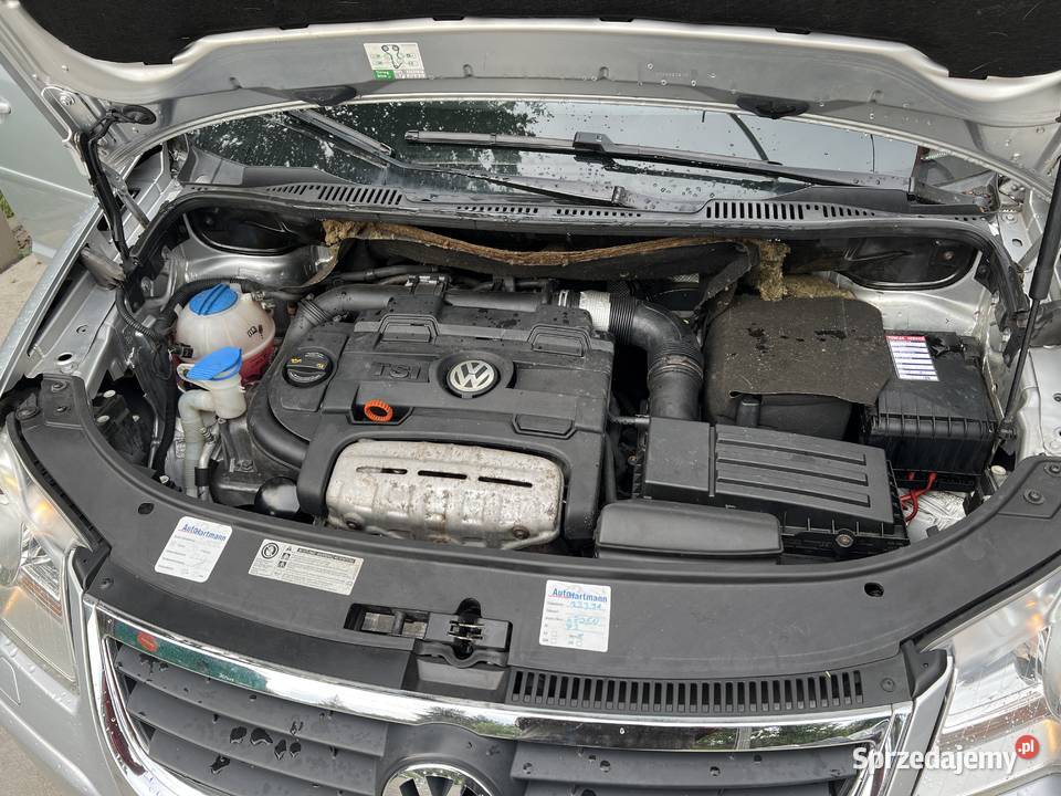 VW Touran 14 lift Nowy rozrząd 7osobowy Łódź