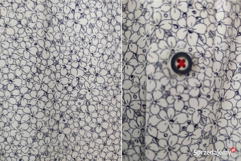 koszula z kołnierzykiem casual duża elegancka Odzież codzienna