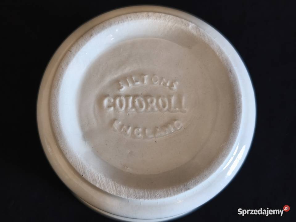 Cukiernica angielska Biltons Fruit Porcelana i szkło Chełm