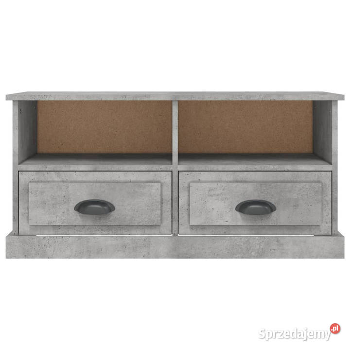 Szafka pod TV szarość betonu 93x355x45 WM816468 Warszawa