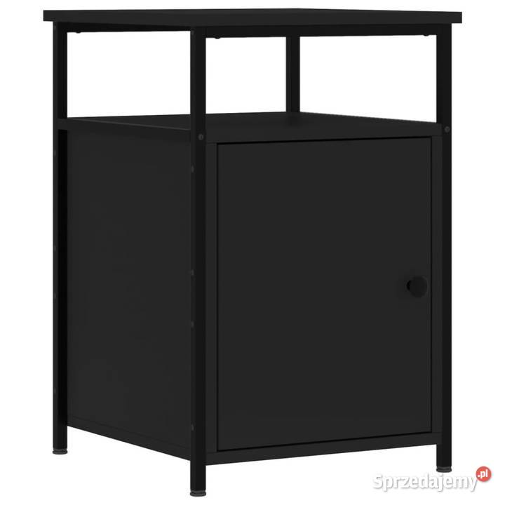 Szafki nocne 2 czarne 40x42x60 WM826034 Warszawa sprzedam