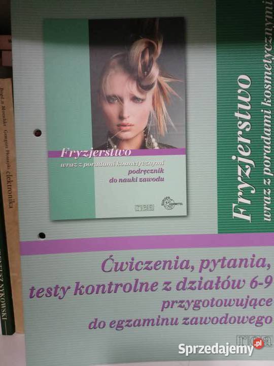 Podręczniki fryzjerstwo ćwiczenia Warszawa Rok wydania 2005 Podręczniki