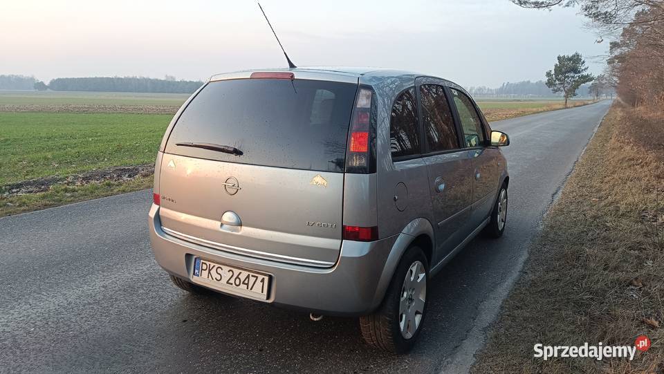 Opel Meriva 17 TDCi ekonomiczne auto zadbane manualna Bronikowo