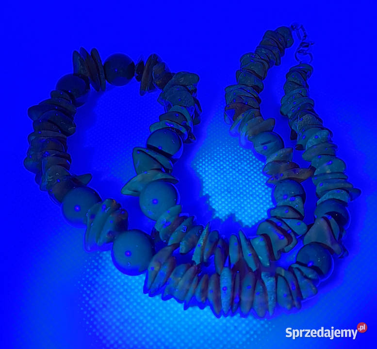 Korale bursztyn bałtycki sieczka koniakowa kulki Warszawa