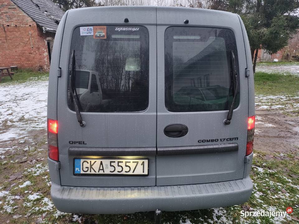 Opel combo 17td 65koni klima elektryka kamera pomorskie